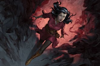 comic book illustration with comic book illustrator