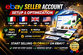 set up and optimize your ebay seller account