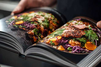 be your cookbook, recipe book, ebook and food blog recipes writer