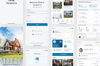 develop property management app, property app real estate app, house listing app