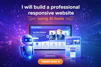 build a professional website using ai tools