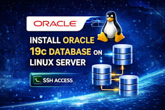 install oracle 19c and 21c database on linux server