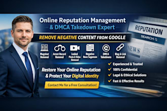 remove negative article delete arrest records leaked content news cases blogs