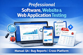 do software and website QA testing