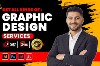 do graphic design, flyer, logo, vector, illustrator, photoshop editing