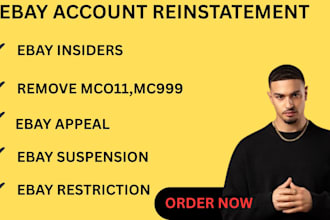 write an ebay seller appeal letter for suspended account reinstatement