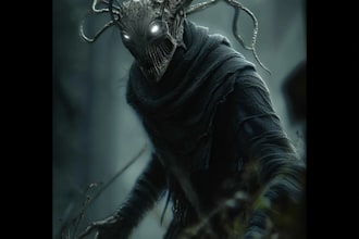 fantasy horror and fantasy horror character