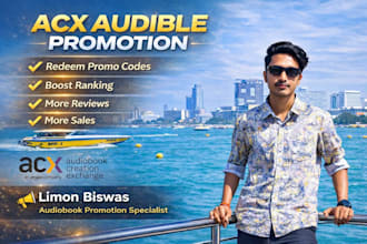 acx audiobook promotion and boost ranking for more sales