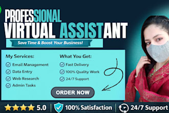 be your professional virtual assistant