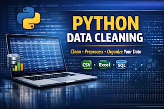 professionally clean and preprocess your dataset in python