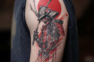 make anime tattoo design