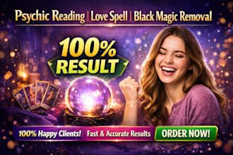 do psychic reading, love spell casting and black magic removal