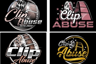 design beautiful movie film logo