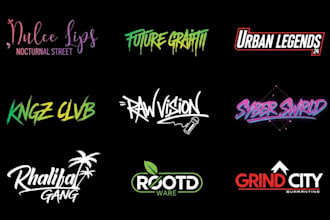 create text, font, music, typography or dj logo design
