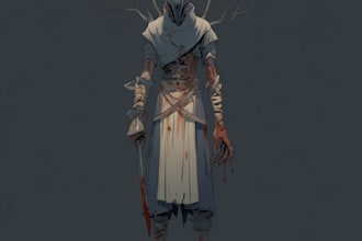 fantasy horror and fantasy horror character