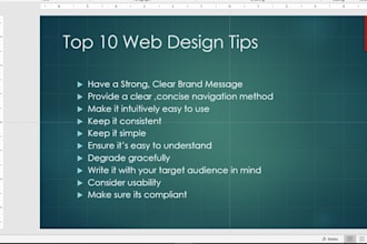 create and edit powerpoint slide or presentation