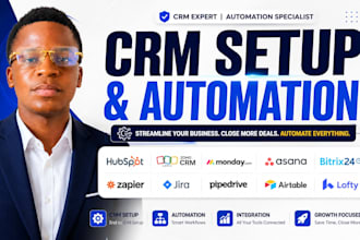 hubspot zoho crm monday crm asana bitrix24 zapier jira pipedrive airtable lofty