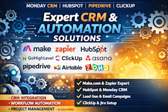integrate hubspot asana monday crm zoho projects ramp greece ai espo crm podio