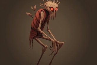 fantasy horror and fantasy horror character