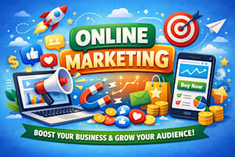 help advertise and promote your business online including links
