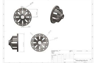 create 3d cad models and technical drawings