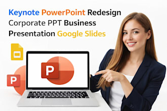 do keynote powerpoint redesign corporate ppt business presentation google slides