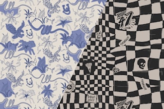 make seamless print patterns for you