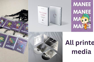design all printing media