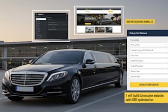do professional chauffeur, limousine website SEO optimization