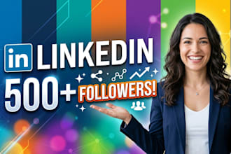 upgrade 500 linkedin followers