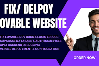 lovable ai website lovable dev bugs lovable website fix lovable supabase vercel
