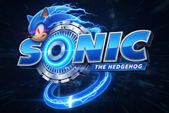 design a modern and dynamic sonic logo for your brand