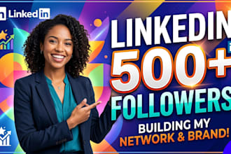 provide 500 linkedin followers
