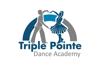 design an energetic dance logo with t shirt design