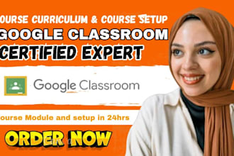 be google classroom manager and course curriculum classroom va course module