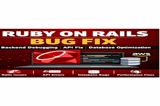 fix bugs or errors in your ruby on rails application
