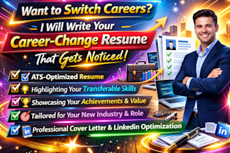 redesign, edit a career change resume for federal and executive cto, coo USA job