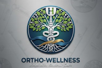 design a professional and trustworthy orthopedic logo for your practice