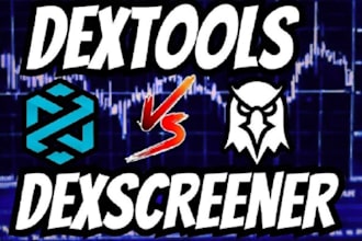 develop automated dexscreener bot, dextool trending bot, raydium trading bot