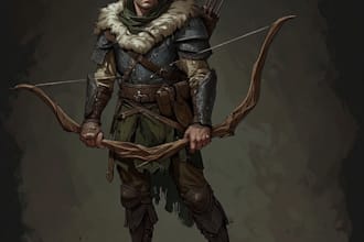 draw dnd character illustration