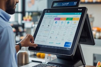 develop kiosk self ordering app, pos retail ordering system, restaurant kiosk