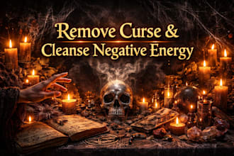 do fast working spell to cleanse blockages, remove bad karma curses negativities