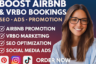 do airbnb marketing promote vrbo boost airbnb listing booking promotion seo ads