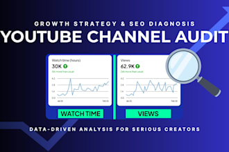 do a professional youtube channel audit and growth strategy