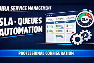 configure jira service management with slas, queues, and automation