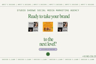 design professional instagram post for your business