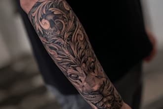 do high end linework tattoo design for you