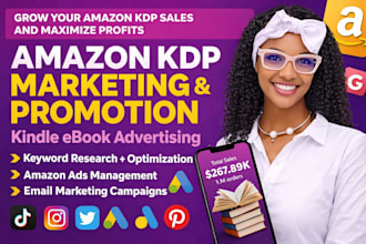 do amazon ebook promotion, kindle marketing and KDP ads to boost ebook sales