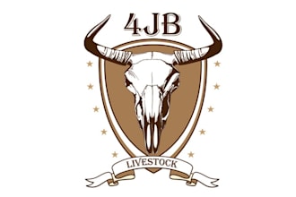 create an aggressive super logo for a rough stock