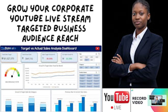 promote youtube live streaming video promotion to increase live viewers